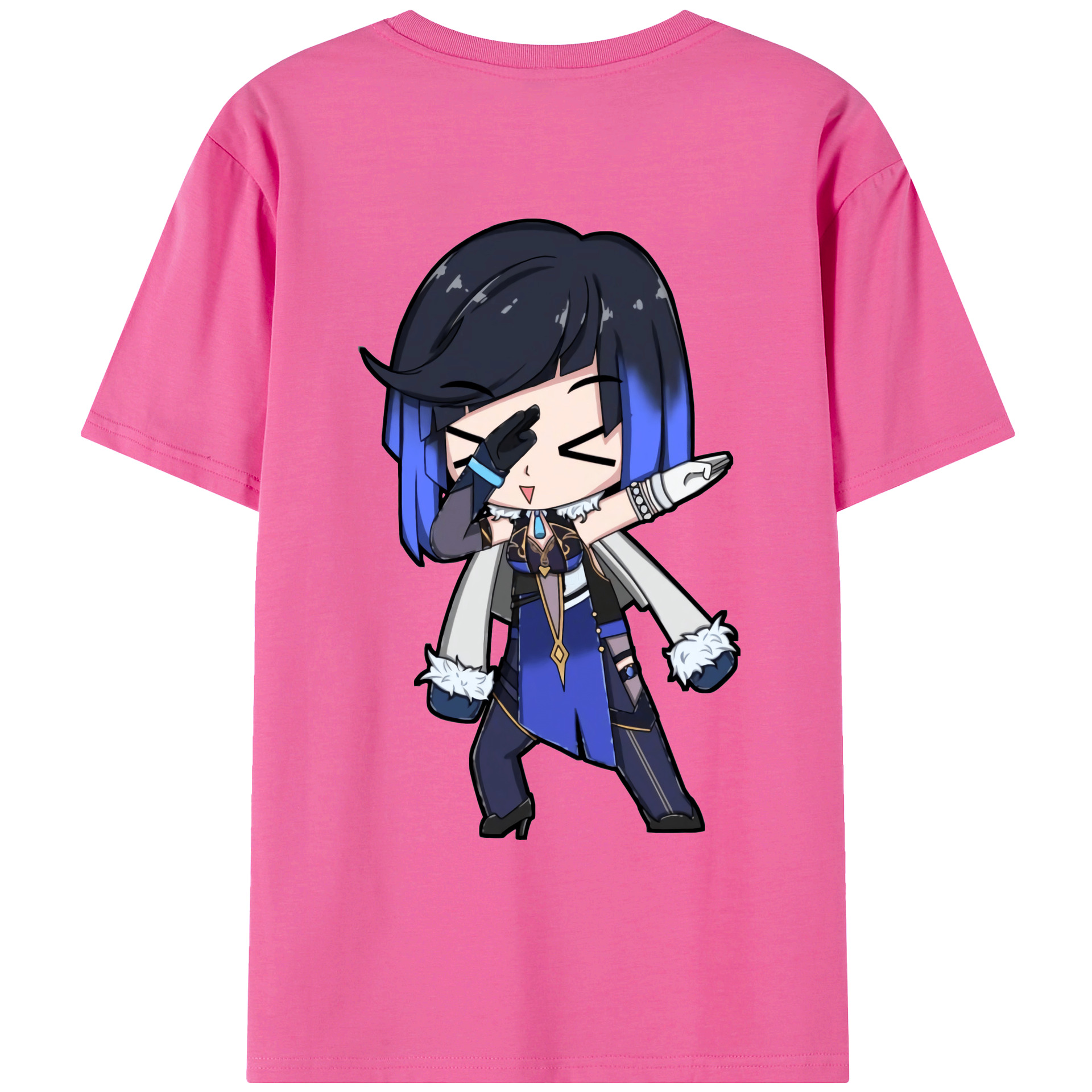 げんし神 夜兰 やらん genshin Yaran レディース半袖Tシャツ(バックプリント)